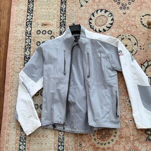 The North Face Men's Performance Jacket in Gray and White